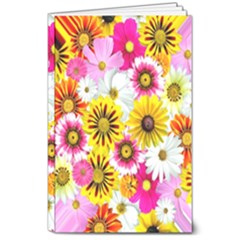 Flowers Blossom Bloom Nature Plant 8  X 10  Softcover Notebook by Hannah976