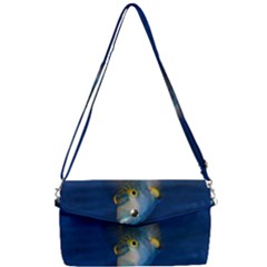 Fish Blue Animal Water Nature Removable Strap Clutch Bag by Hannah976