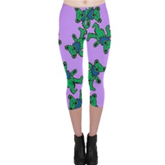 Grateful Dead Bears Capri Leggings 