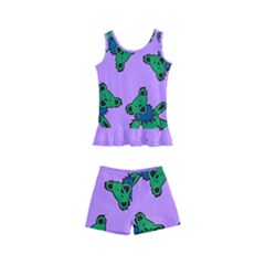 Grateful Dead Bears Kids  Boyleg Swimsuit