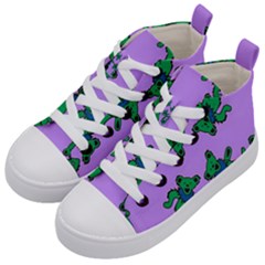 Grateful Dead Bears Kids  Mid-top Canvas Sneakers