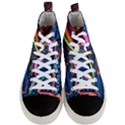 Grateful Dead Wallpaper Men s Mid-Top Canvas Sneakers View1