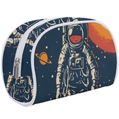 Vintage Retro Space Posters Astronaut Make Up Case (large)