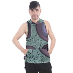 Converge Diverge Mingle Mix Divide Men s Sleeveless Hoodie by Paksenen