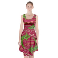 Fulfillment Satisfaction Happiness Racerback Midi Dress