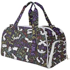 Footprints Path Mystery Unknown Burner Gym Duffel Bag by Paksenen