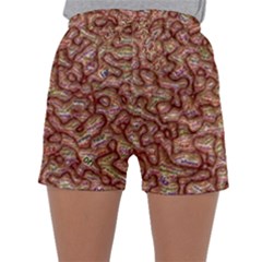 Mind Brain Thought Mental Sleepwear Shorts by Paksenen