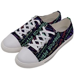 Experience Feeling Clothing Self Women s Low Top Canvas Sneakers