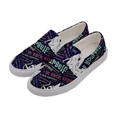 Experience Feeling Clothing Self Women s Canvas Slip Ons