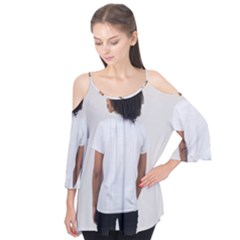 Untitled Design Flutter Sleeve T-shirt 