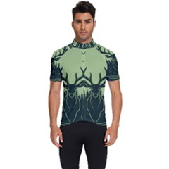 Deer Forest Nature Men s Short Sleeve Cycling Jersey