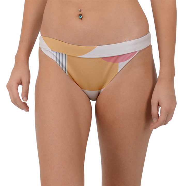 Lines Boho Poster Contemporary Band Bikini Bottoms