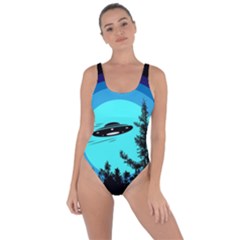 Ufo Alien Night Sky Night Bring Sexy Back Swimsuit by Cendanart