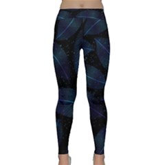 Leaves Nature Classic Yoga Leggings by Cendanart