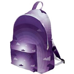 Ufo Illustration Style Minimalism Silhouette The Plain Backpack