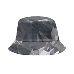 Gray Mountain Illustration Grey Mountain Digital Bucket Hat