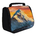 Snow Capped Mountain Himalayas Clouds Landscape Nature Full Print Travel Pouch (Small) View2