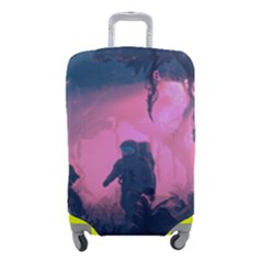 Beeple Astronaut Spacesuit 3d Digital Art Artwork Jungle Luggage Cover (small) by Cendanart
