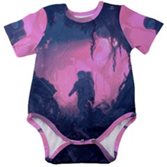 Beeple Astronaut Spacesuit 3d Digital Art Artwork Jungle Baby Short Sleeve Bodysuit