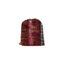 Books Old Drawstring Pouch (XS)
