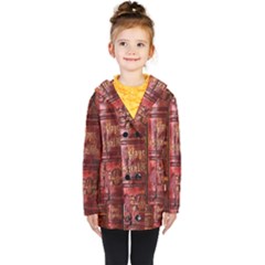 Books Old Kids  Double Breasted Button Coat