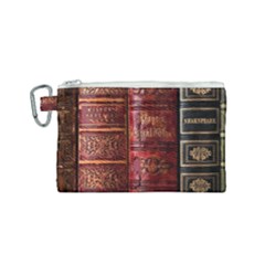 Books Old Canvas Cosmetic Bag (Small)