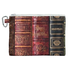 Books Old Canvas Cosmetic Bag (XL)