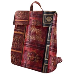 Books Old Flap Top Backpack