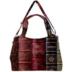 Books Old Double Compartment Shoulder Bag
