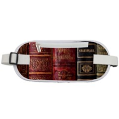 Books Old Rounded Waist Pouch