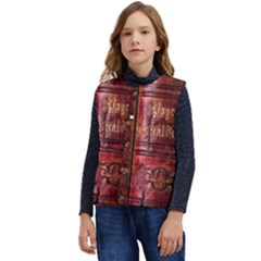 Books Old Kid s Button Up Puffer Vest	