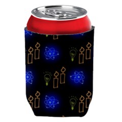 Background Doodles Candles Graphic Can Holder