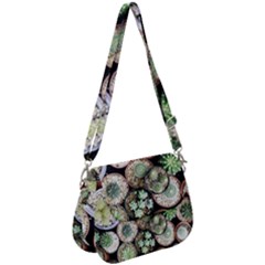 Cactus Nature Plant Desert Saddle Handbag by Bedest