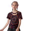 Kaleidoscope Multicoloured Kids  Front Cut T-Shirt View2