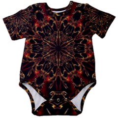 Kaleidoscope Multicoloured Baby Short Sleeve Bodysuit by Grandong