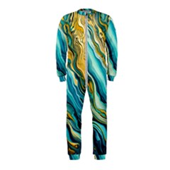 Painting Liquid Water Onepiece Jumpsuit (kids) by Grandong