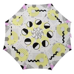 Graphic Design Geometric Background Straight Umbrellas by Bedest