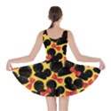 Ribbon Yellow Cute Mouse Pattern Skater Dress View2