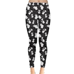 White Cat Leggings  by CoolDesigns