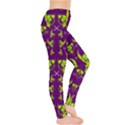 Skull Purple Green Leggings  View4