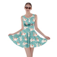 Active Rabbit Turquoise Skater Dress