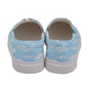 Lovely Cats Pattern Sky Blue Womens Canvas Slip Ons View4