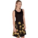 Shine Roses Black Floral Knee Length Skater Dress With Pockets View3