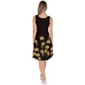 Shine Roses Black Floral Knee Length Skater Dress With Pockets View4