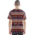 Cool Aztec Print Brown Owls Men s Sports Mesh Tee View2