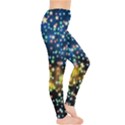 Star Lights Colorful With Christmas Elements In A Flat Style Leggings View4