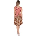 Chocolates Fall Pink Candy Knee Length Skater Dress With Pockets View4
