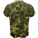 Camouflage Cannabis Marijuana Leaf Unisex Cotton Tee Shirt View2