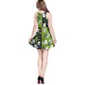 Poker Queen Pattern Green Sleeveless Skater Dress View2