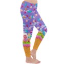 Candyland Blue Violet Candy Cupcake Donut Winter Leggings View3